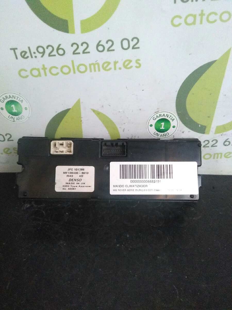 MG 75 1 generation (1999-2005) Climate  Control Unit JFC101785 18609147