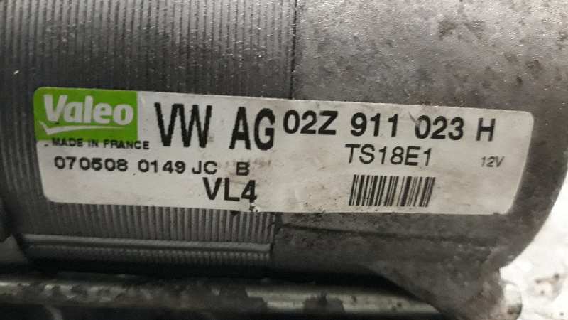 SEAT Leon 2 generation (2005-2012) Starter Motor 02Z911023F 23291701