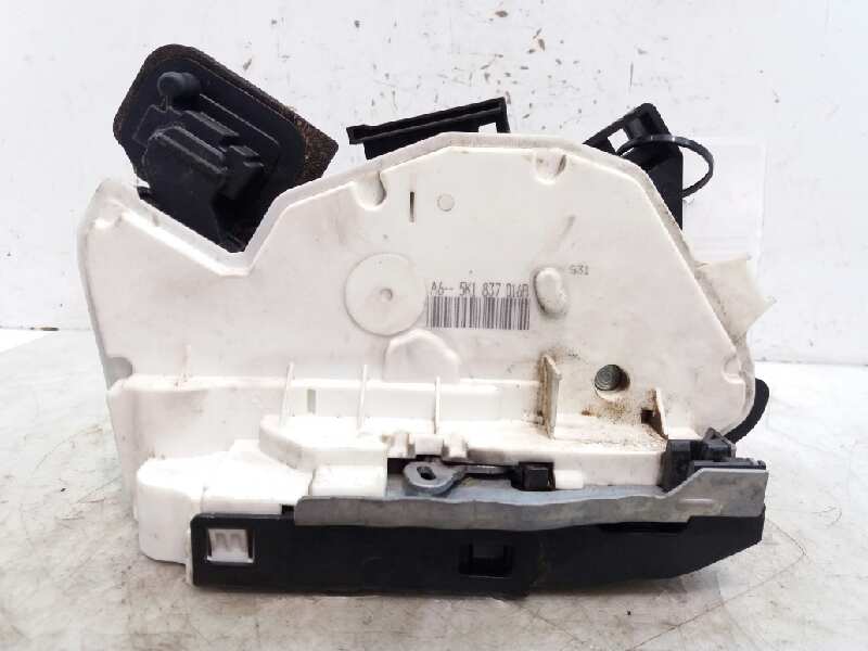 VOLKSWAGEN Golf 6 generation (2008-2015) Front Right Door Lock 5K1837016H 18673505