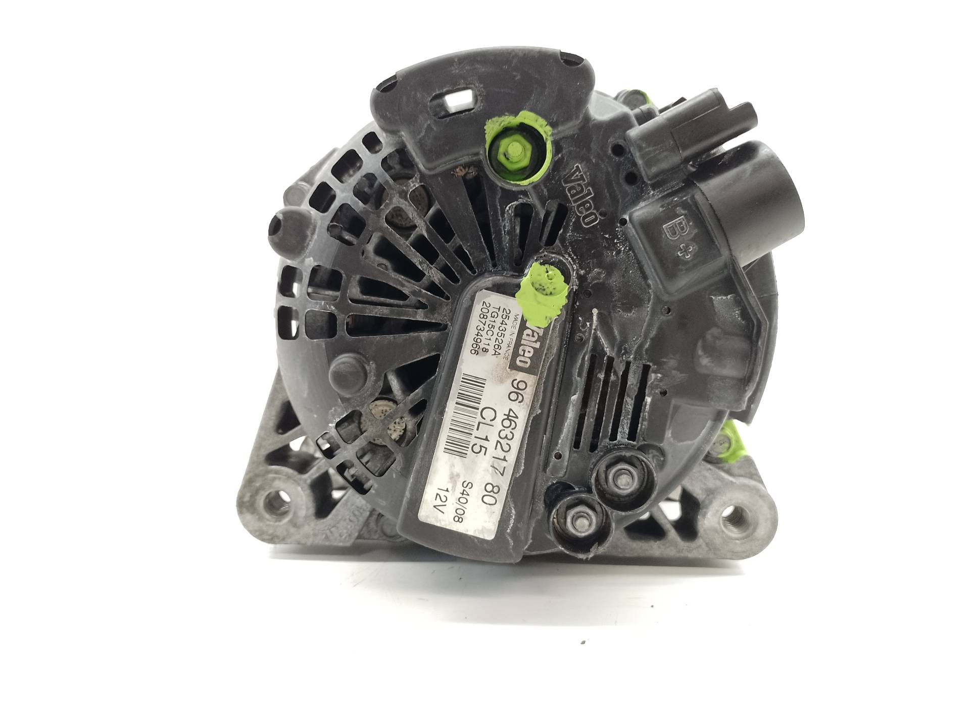 PEUGEOT 308 T7 (2007-2015) Ģenerators 9646321780 25425019