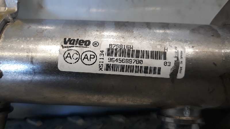 Enfriador egr RHR 9645689780 de Peugeot 407 2004-2011 136 CV con 1 km - pieza usada