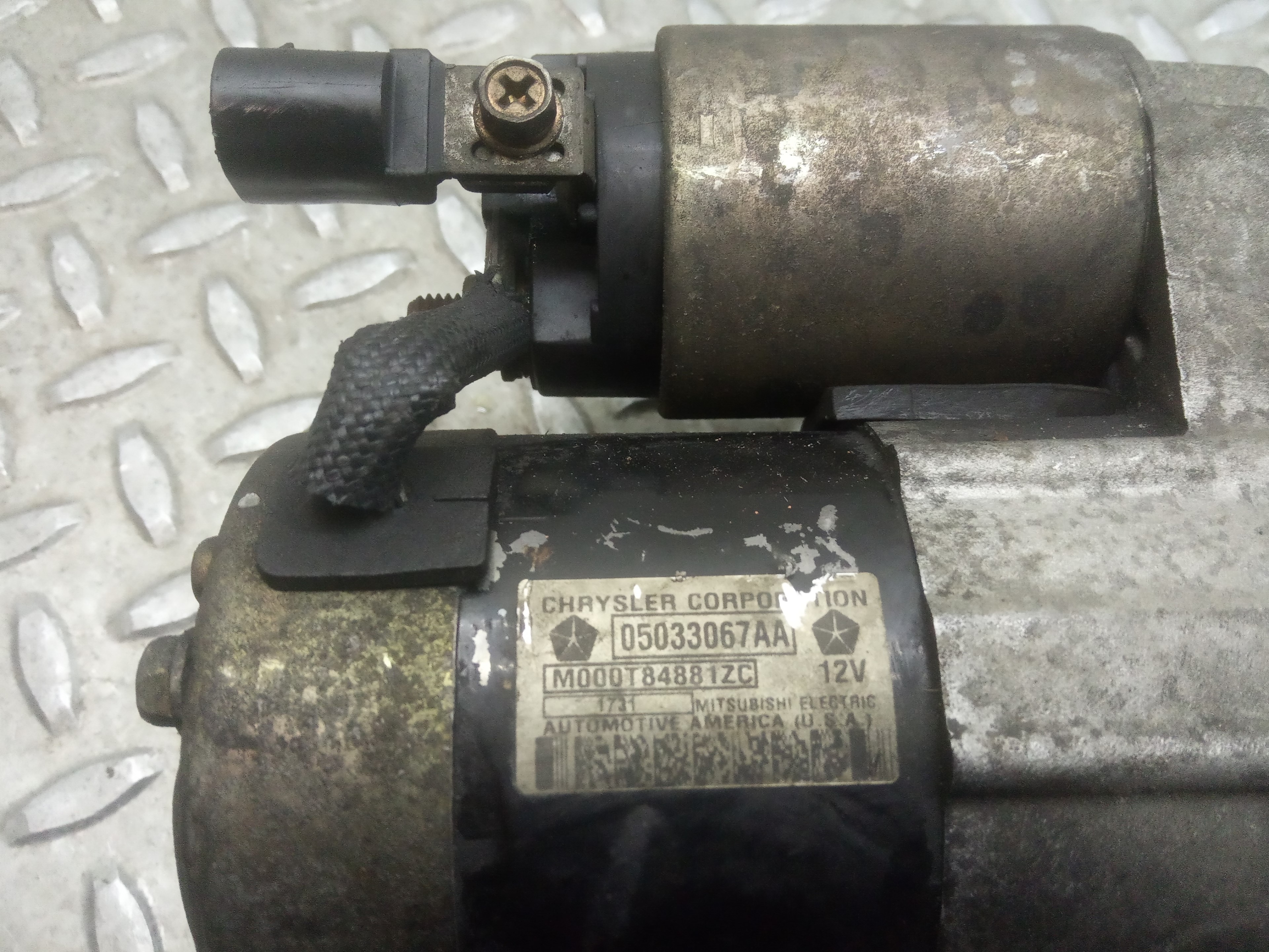 CHRYSLER PT Cruiser 1 generation (2000-2010) Starter Motor 05033067AA, M000T84881ZC 21164118