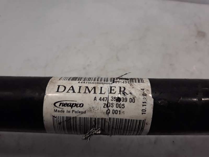 MERCEDES-BENZ Viano W639 (2003-2015) Rear Right Driveshaft A4473503900 20990302