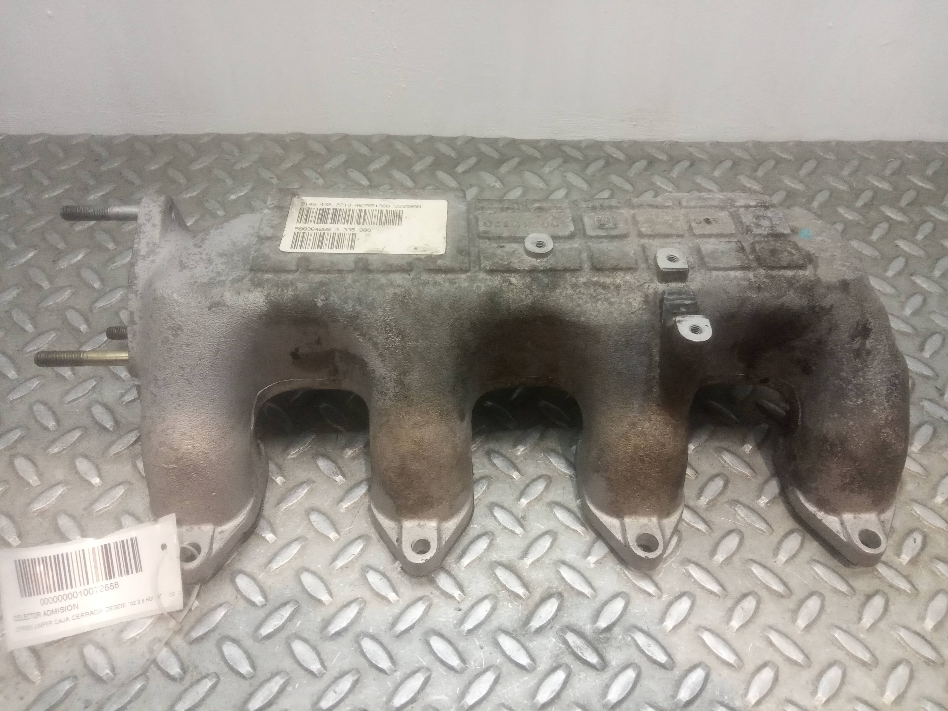 LAMBORGHINI Jumper 3 generation (2006-2024) Intake Manifold 23350320