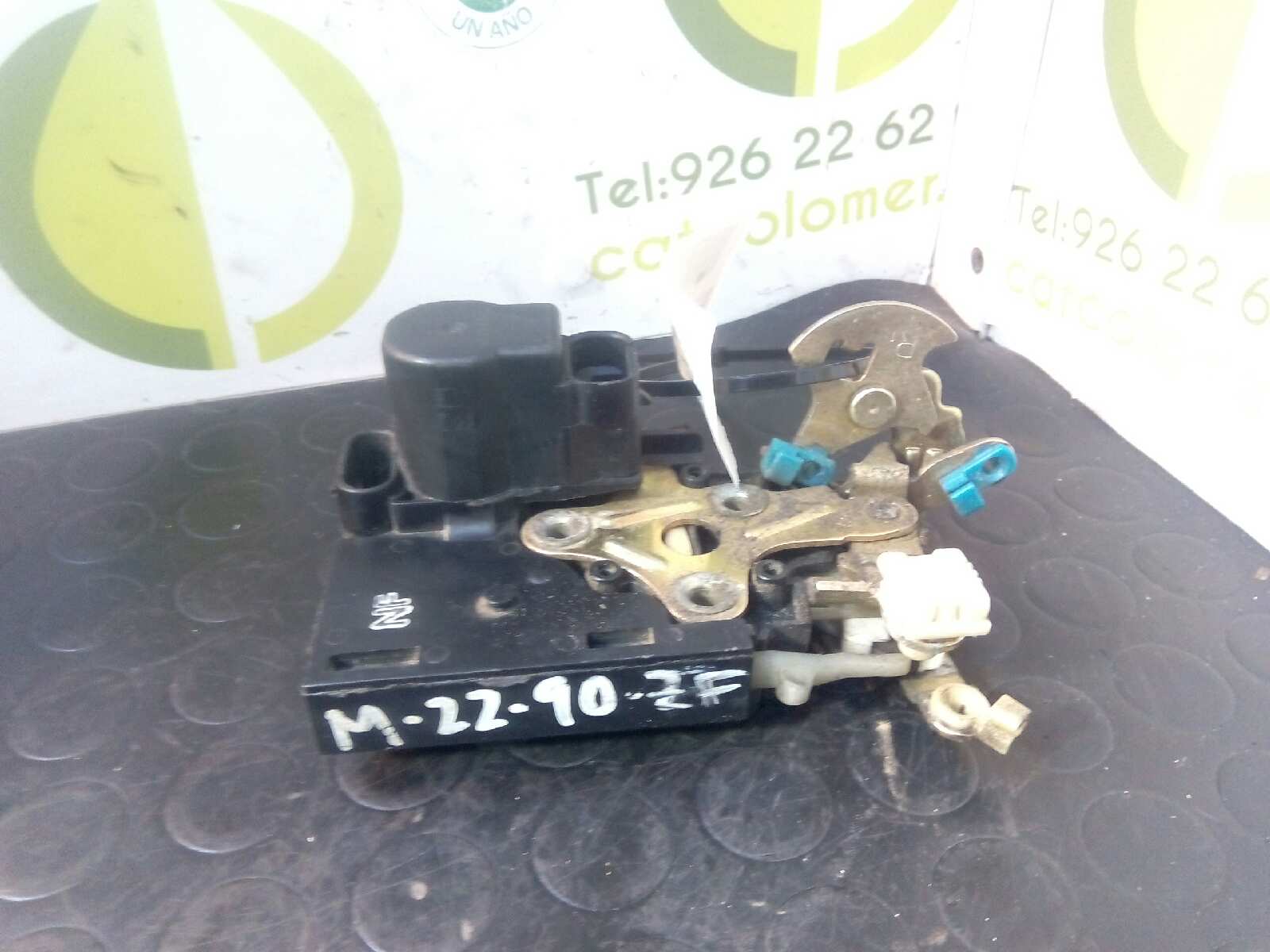 DAEWOO Lanos T100 (1997-2008) Front Right Door Lock ELECTRICA, 2PINES 18525855