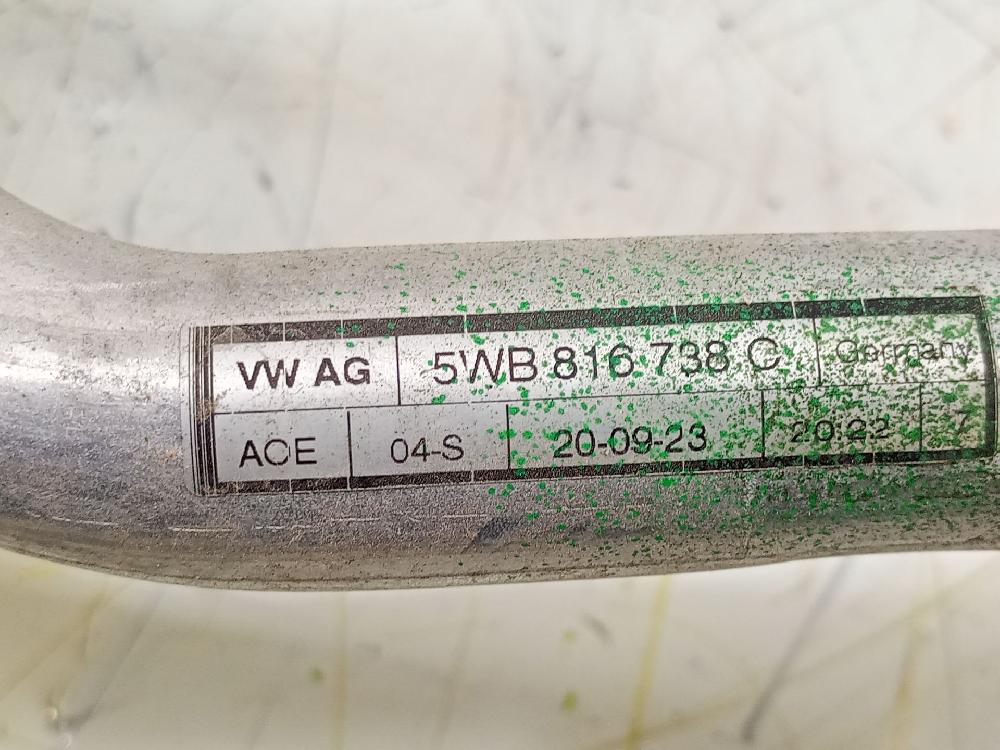 Tubos de aire acondicionado DLAA 5WB816738C de Volkswagen Golf viii (cd1, da1) 2019-0 110 CV con 93168 km - pieza usada