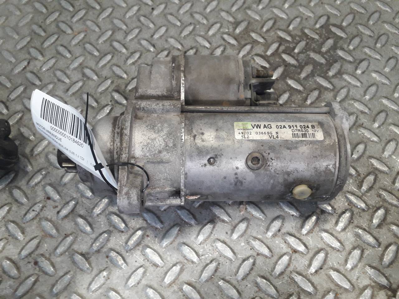 VOLKSWAGEN Bora 1 generation (1998-2005) Starter Motor 02A911024B, D7RS30 21673109