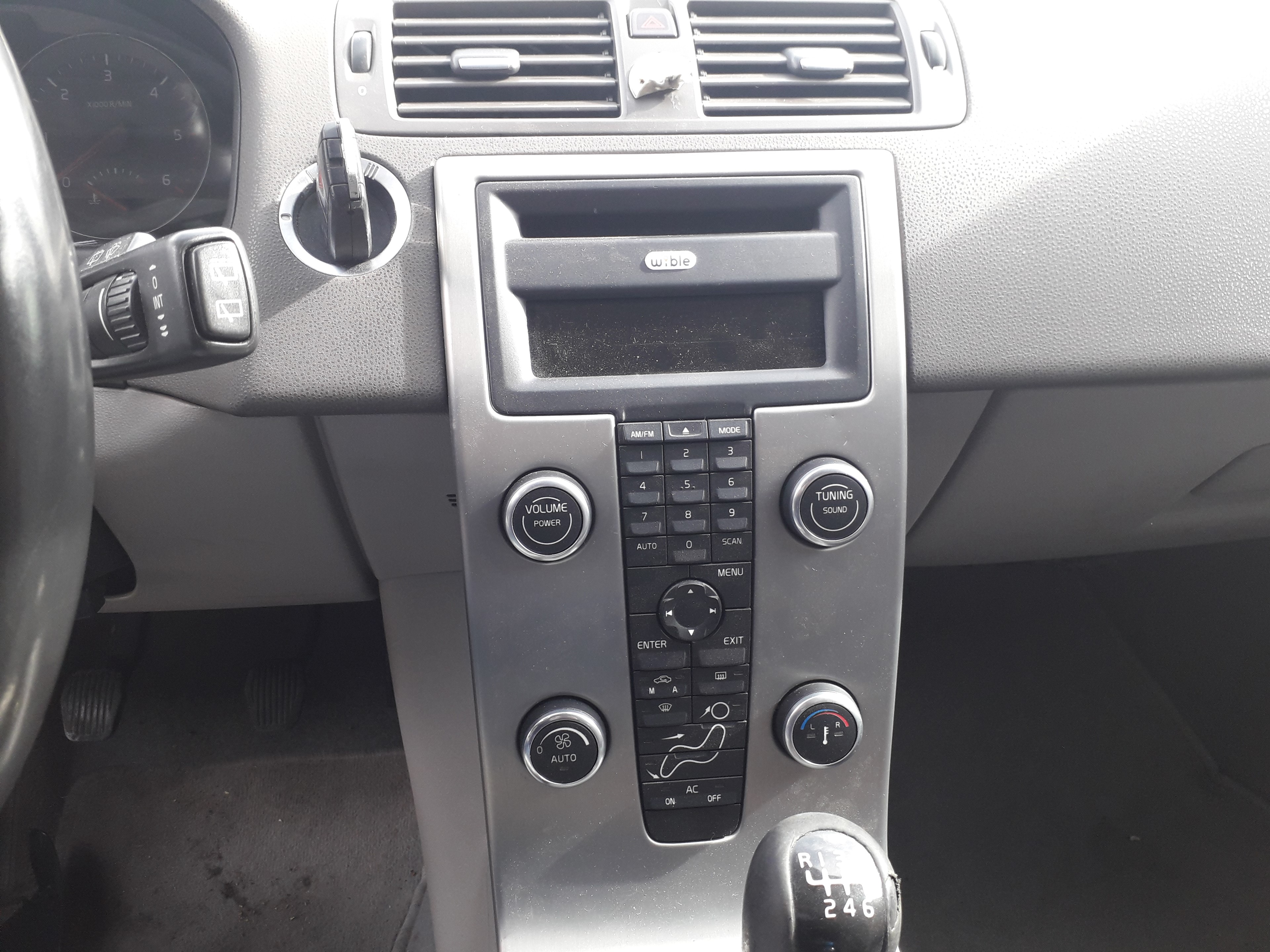 VOLVO V50 1 generation (2003-2012) Rear left door window lifter 30739182AC 23691024