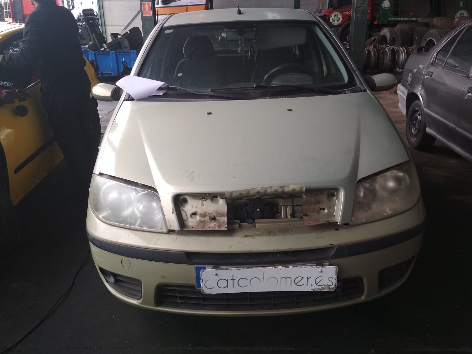FIAT Punto 3 generation (2005-2020) Priekinis bamperis(buferis) 23350845