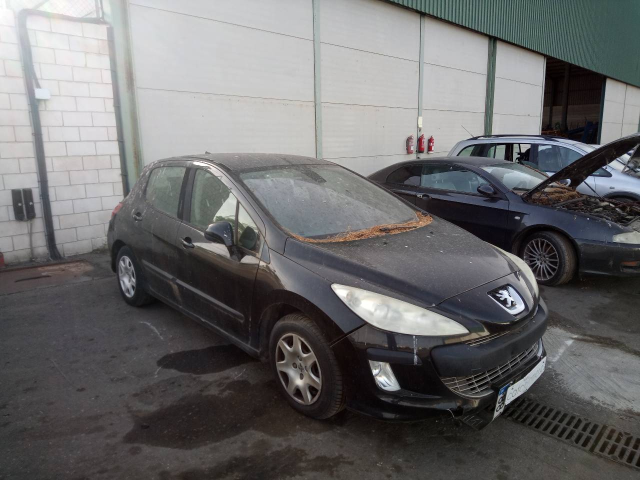 PEUGEOT 308 T7 (2007-2015) Solskydd på vänster sida 8143VS 25413762