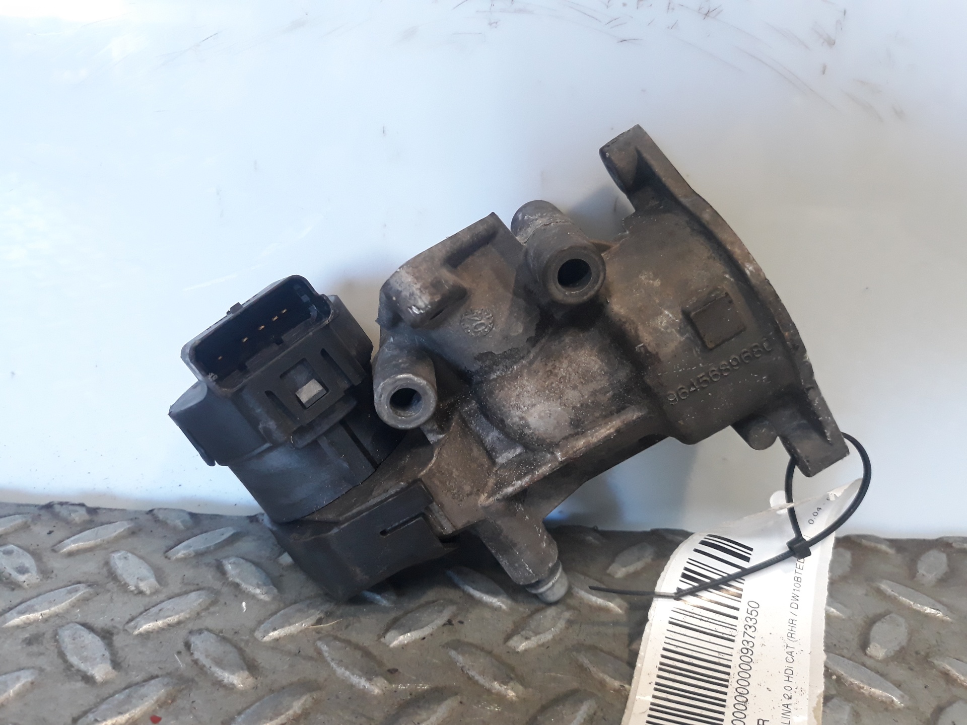 CITROËN C5 1 generation (2001-2008) Vanne EGR 9645689680, 25344058 23304333