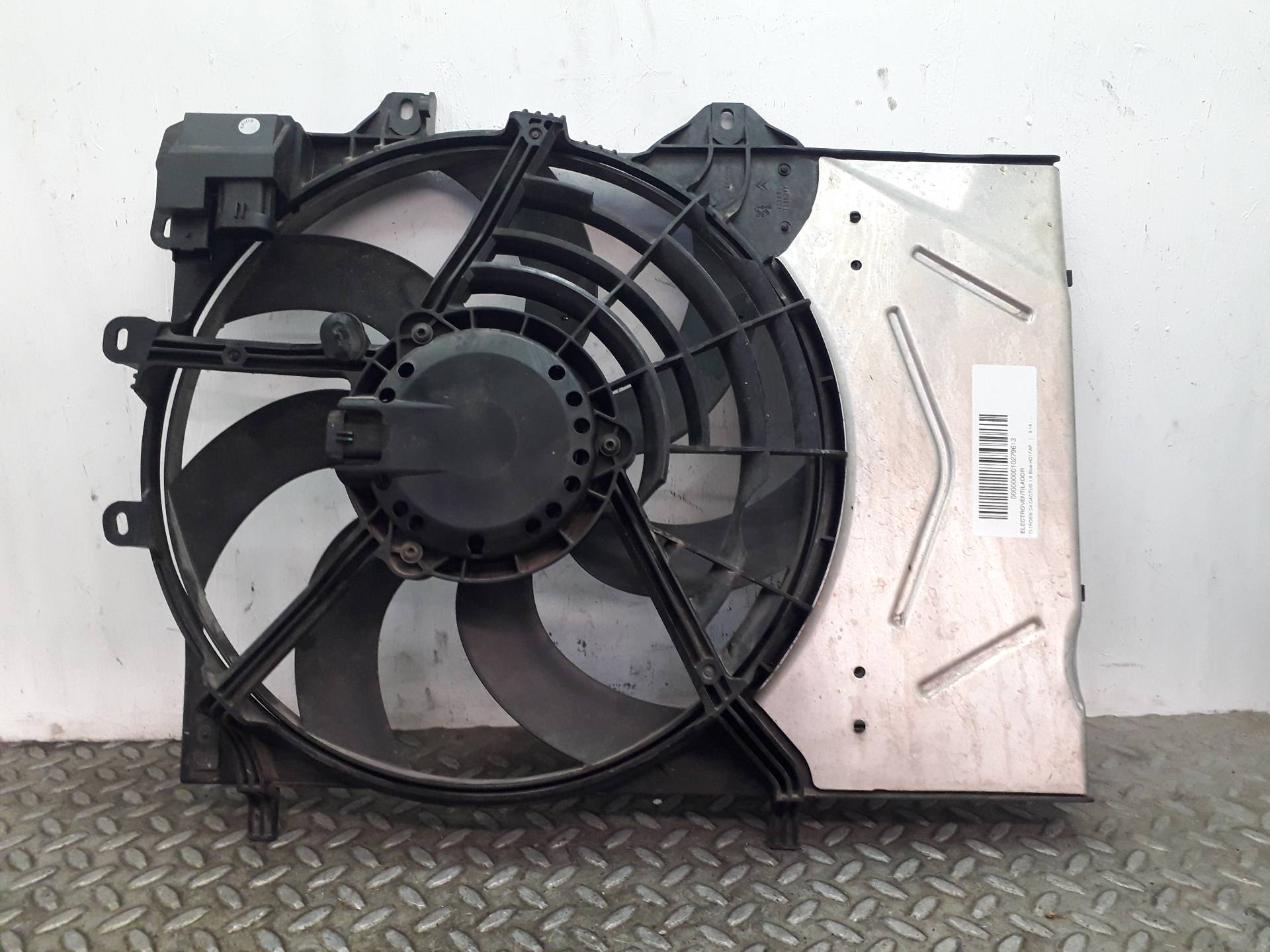 CITROËN C4 Cactus 1 generation (2014-2024) Diffuser Fan 9801666680 23364879