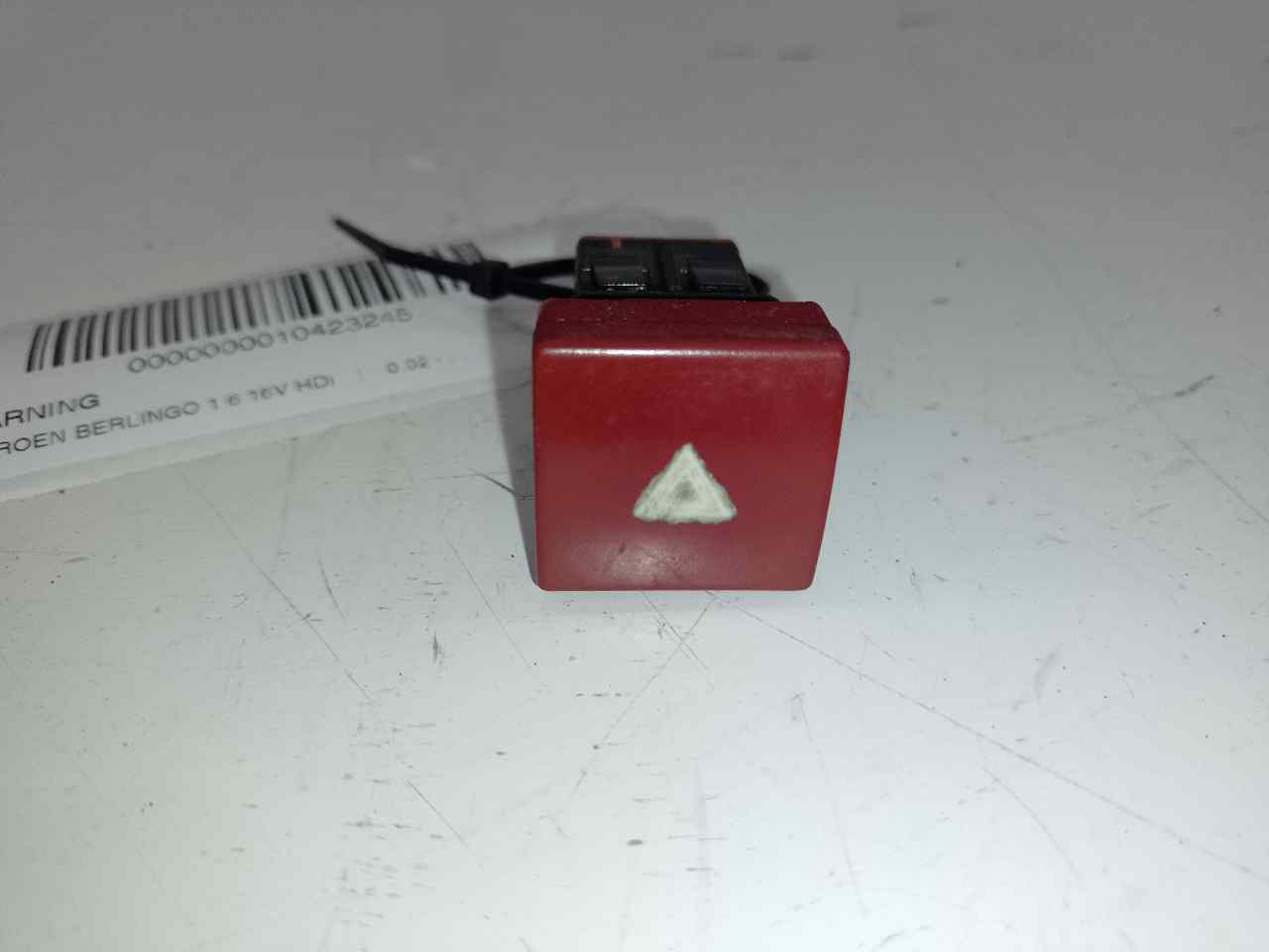 CITROËN Berlingo 2 generation (2008-2023) Hazard button 96583113K 25369552