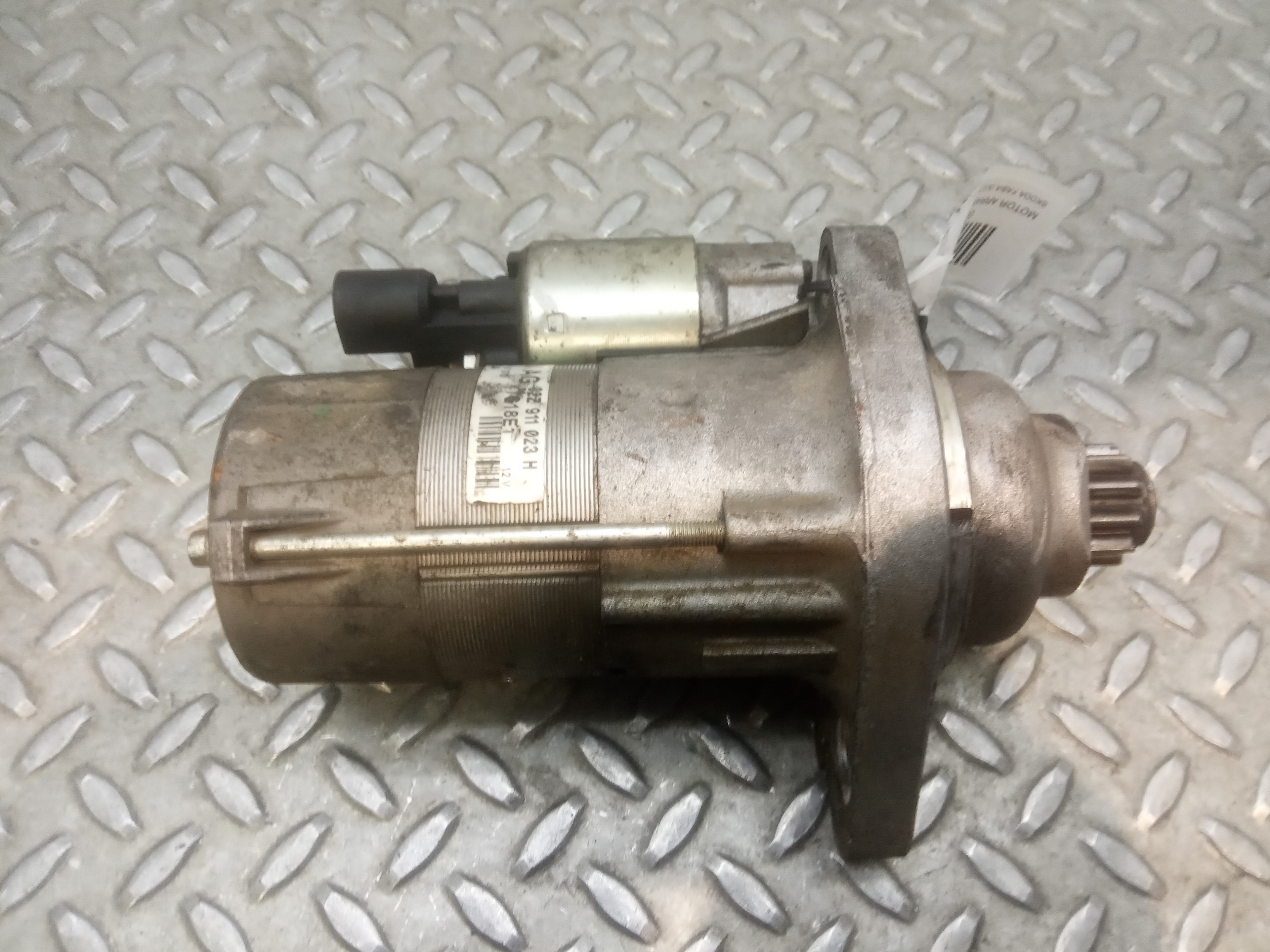 NISSAN Fabia 2 generation  (2010-2014) Starter Motor 02Z911023H, TS18E1 23319861