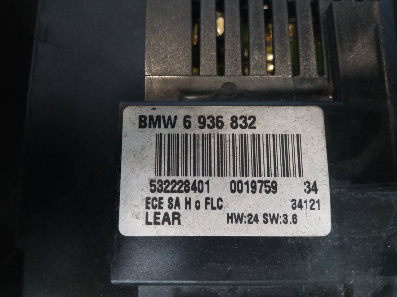 BMW 3 Series E46 (1997-2006) Headlight Switch Control Unit 6936832, 532228401 23697889