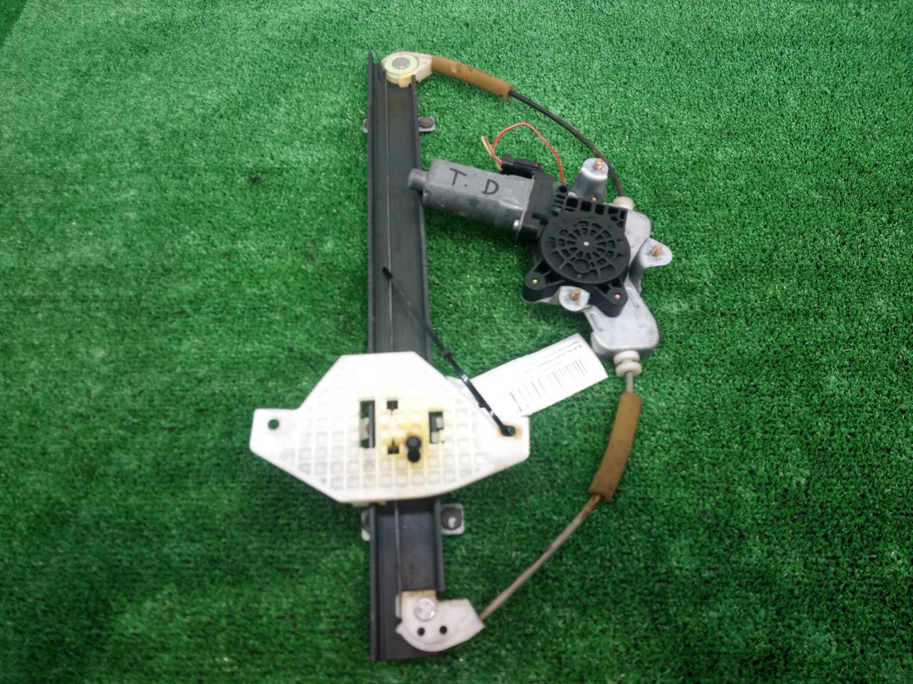 SSANGYONG Rodius 1 generation (2004-2010) Rear Right Door Window Regulator 23709604