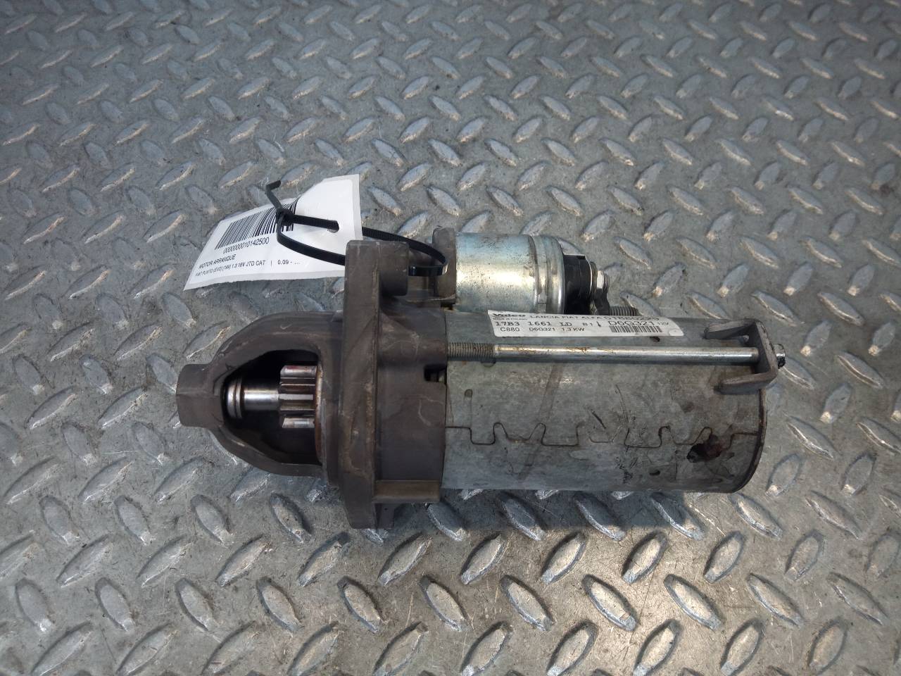 FIAT Grande Punto 1 generation (2006-2008) Starter Motor 51880229, D6G321 23356106