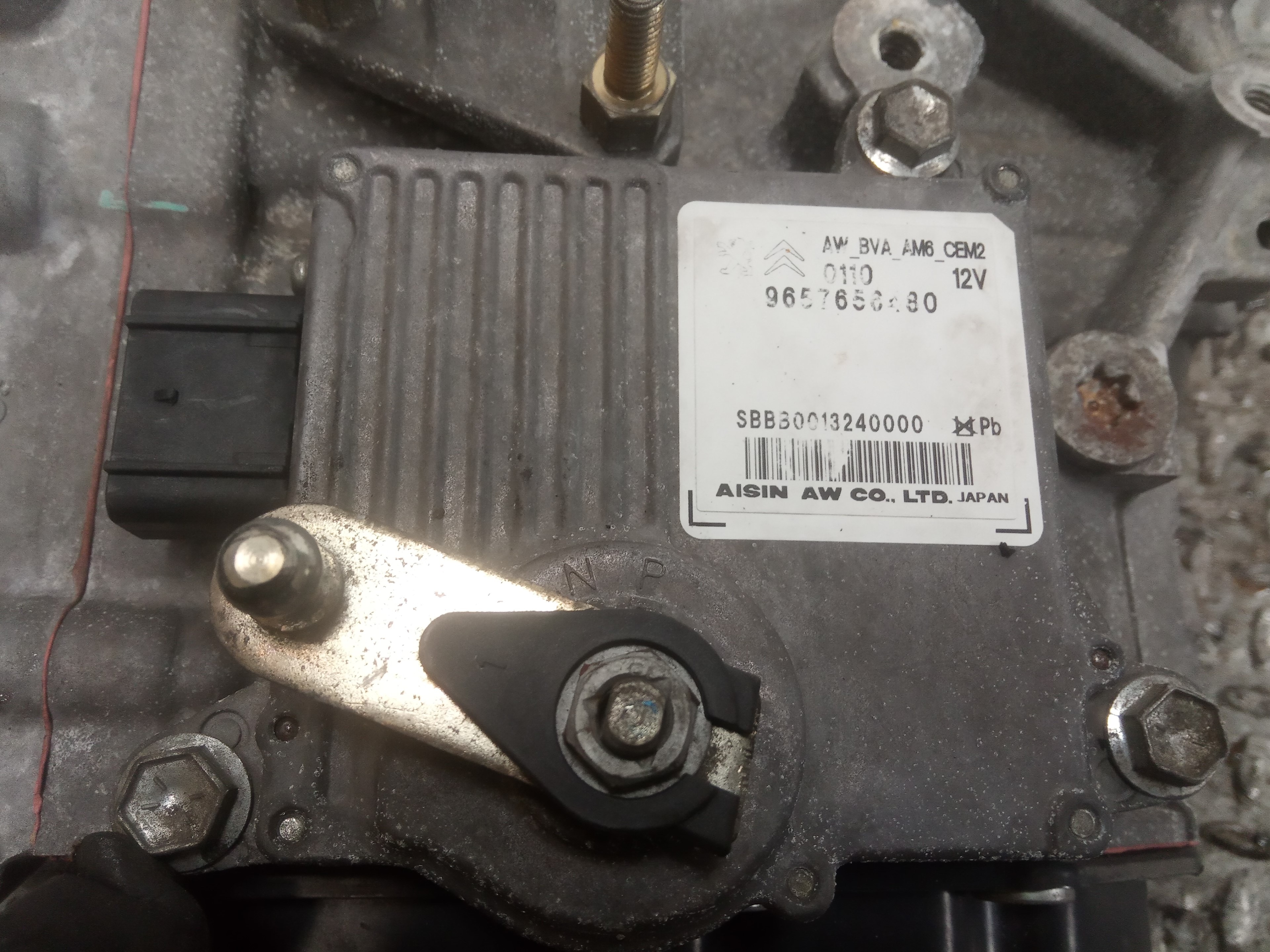 PEUGEOT 407 1 generation (2004-2010) Gearbox 9657656480,9657656480,20GG07 23691397