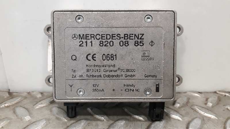 MERCEDES-BENZ E-Class W211/S211 (2002-2009) cita detaļa 2118200885 24851702