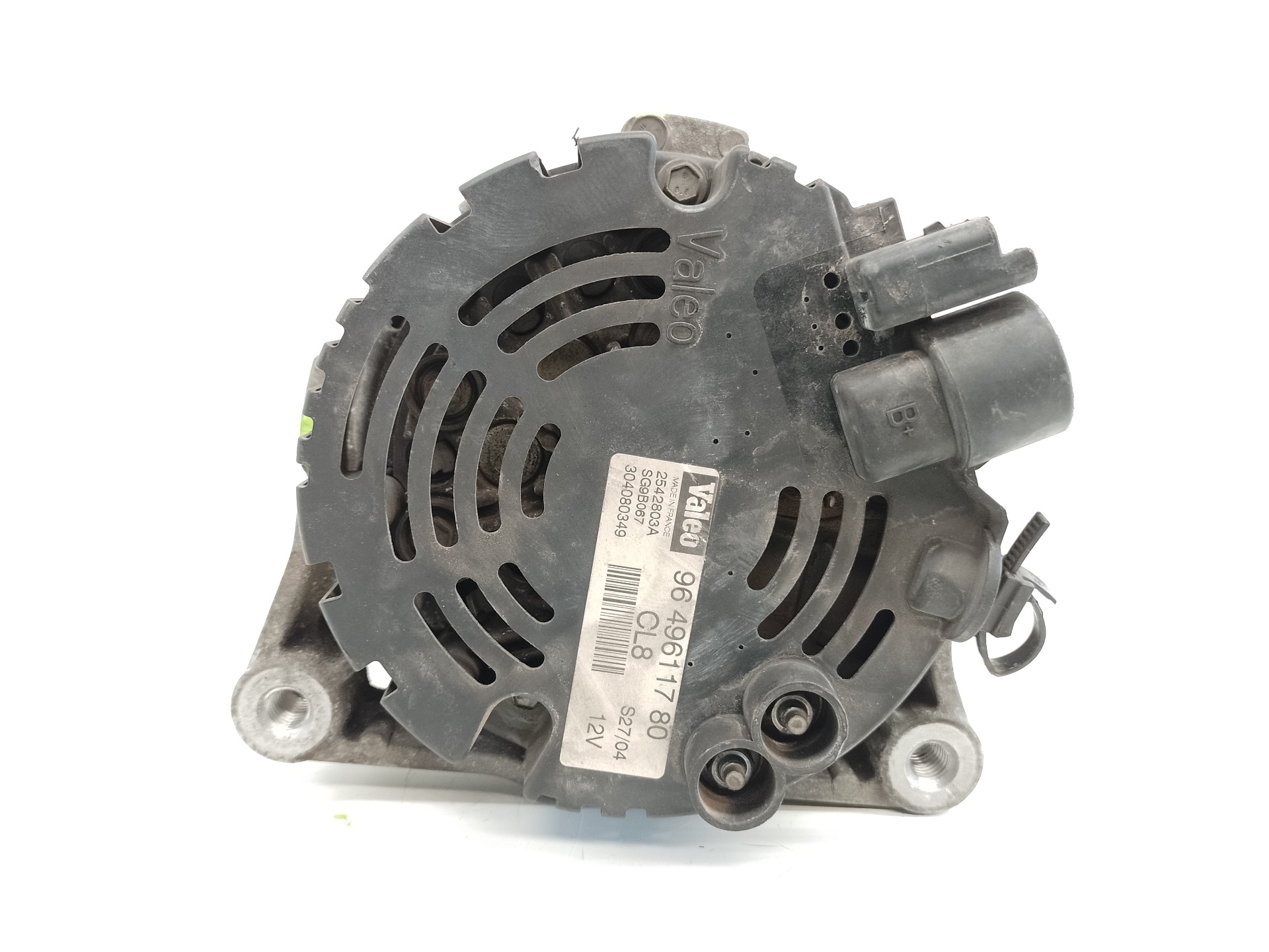 CITROËN C3 1 generation (2002-2010) Alternator 9649611780 25305063