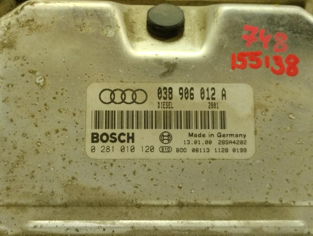 Switchboard engine uce AHF 0281010120 de Audi A3 (8l1) 1997-2001 110 CV - pieza usada
