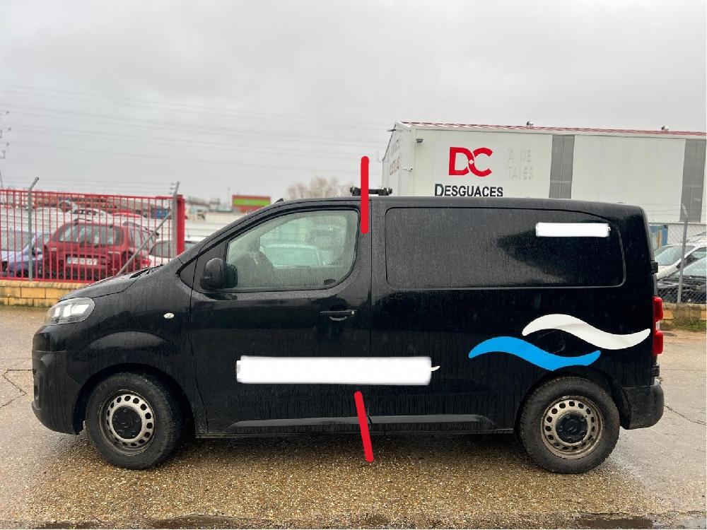 Aleta trasera izquierda BH01 9809168480 de Citroen Jumpy iii furgón (v_) 2016-0 116 CV