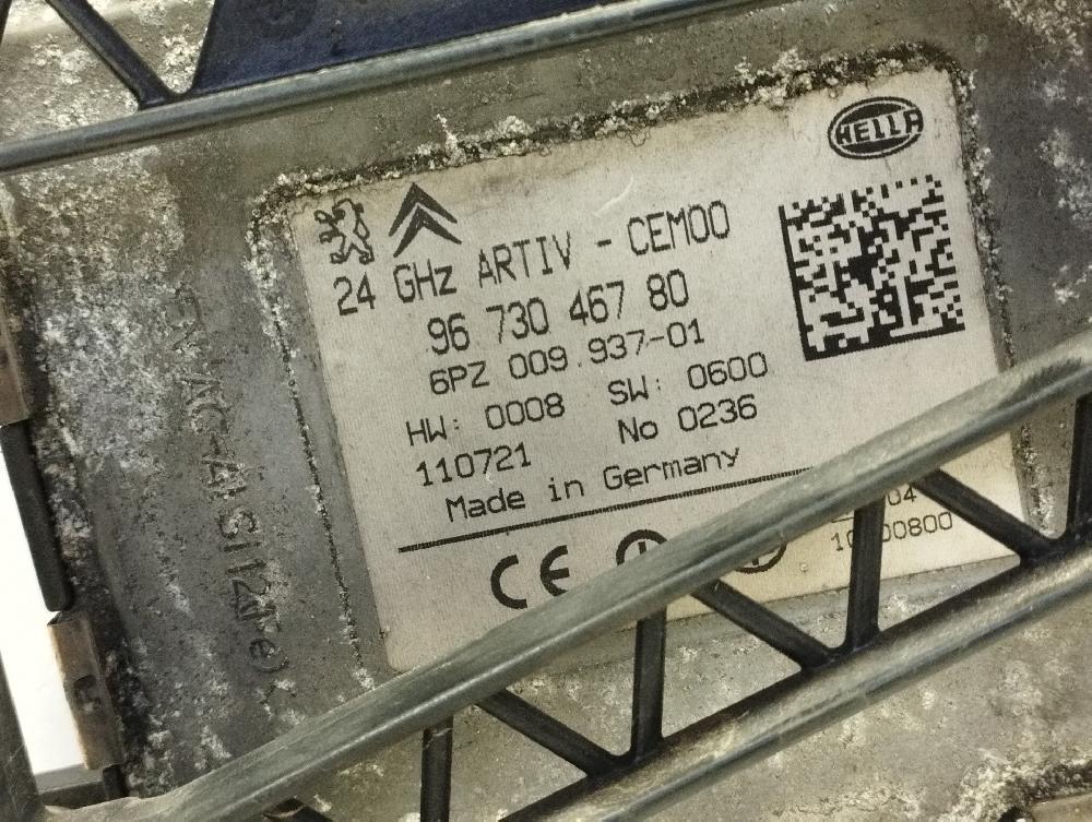 Elektronikmodul 9HR 9673046780 de Peugeot 3008 2009-2016 112 CV - pieza usada