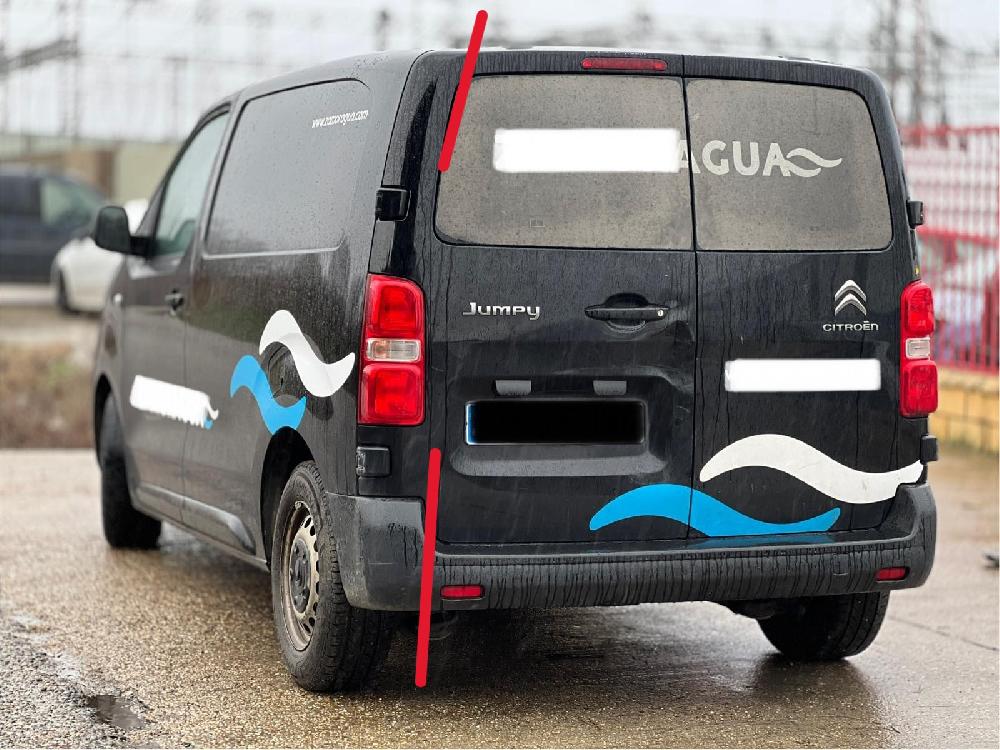 Aleta trasera izquierda BH01 9809168480 de Citroen Jumpy iii furgón (v_) 2016-0 116 CV - pieza usada