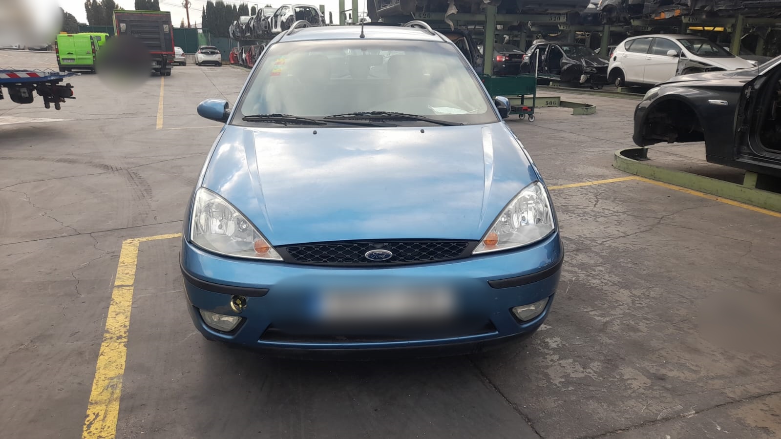 PEUGEOT Focus 1 generation (1998-2010) Priekšējais labais spārns 1350731 24034432