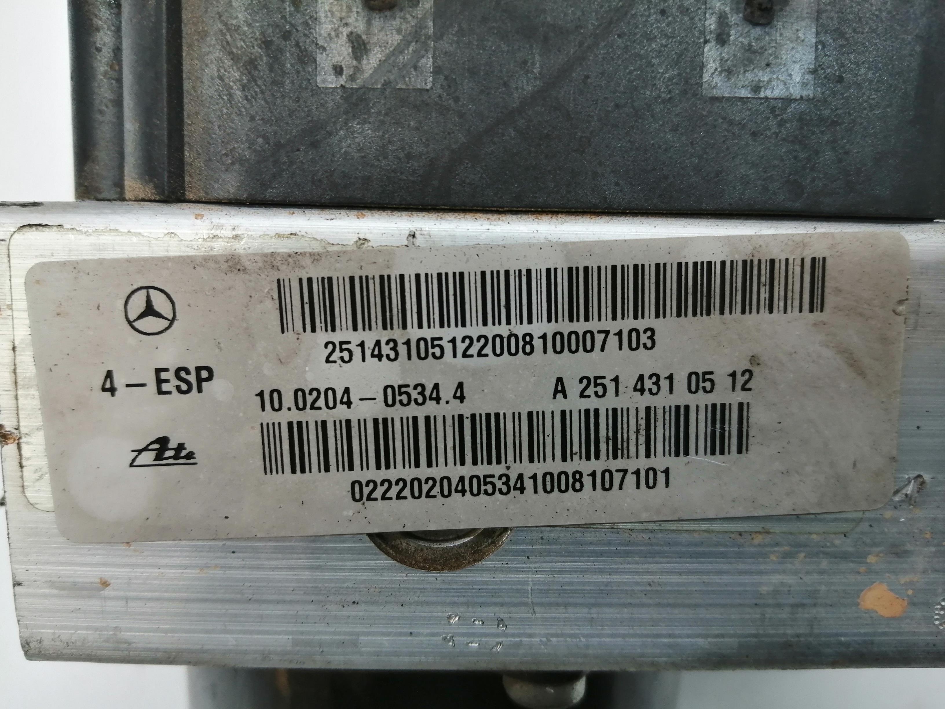 MERCEDES-BENZ M-Class W164 (2005-2011) ABS Pump A1634300007 24031575