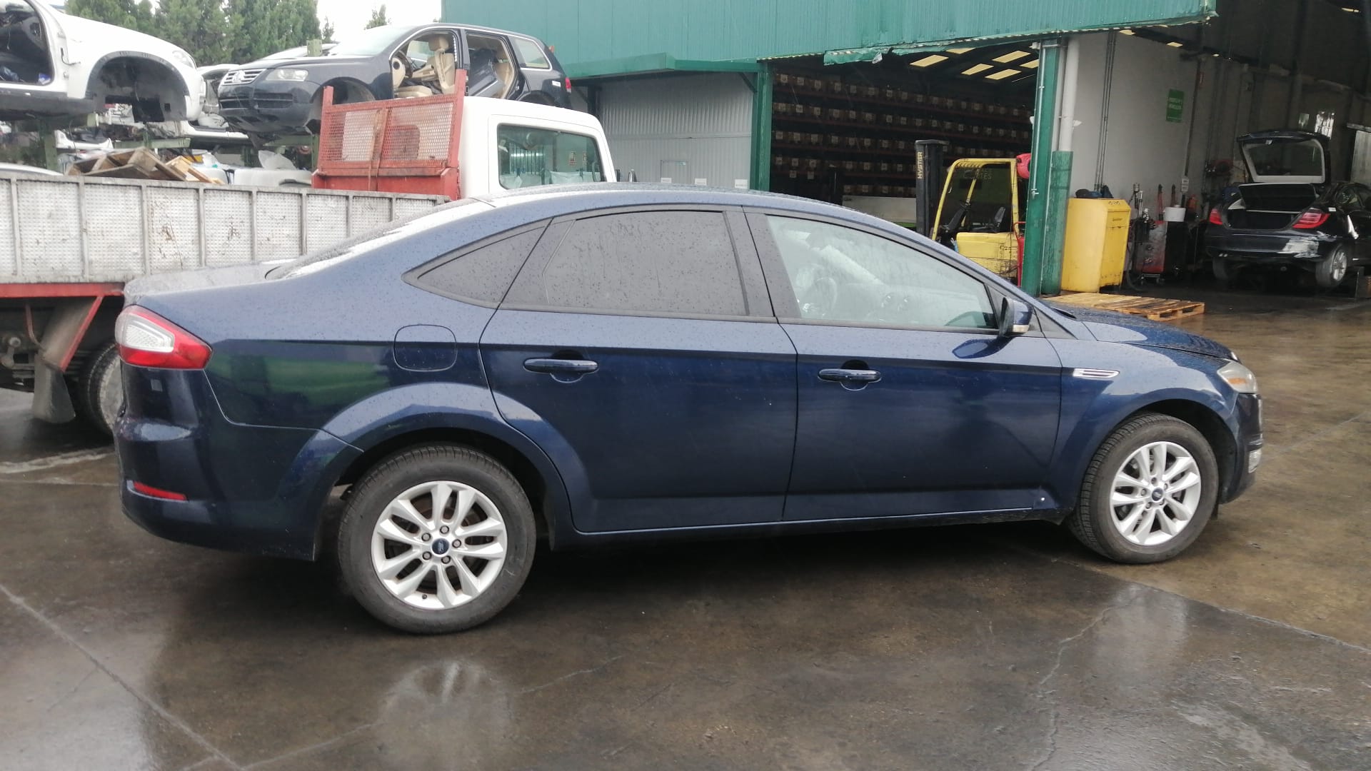 FORD Mondeo 4 generation (2007-2015) Galinių dešinių durų spyna 6M2AR26412BD 18637655