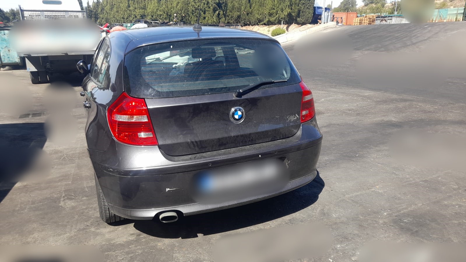 BMW 1 Series E81/E82/E87/E88 (2004-2013) Стеклоподъемник задней левой двери 51357138467, 71002603, 1060078 25190269