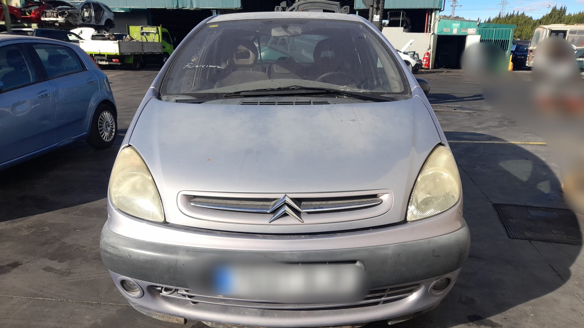 CITROËN Xsara Picasso 1 generation (1999-2010) Крыло переднее левое 7840Q0 24024308