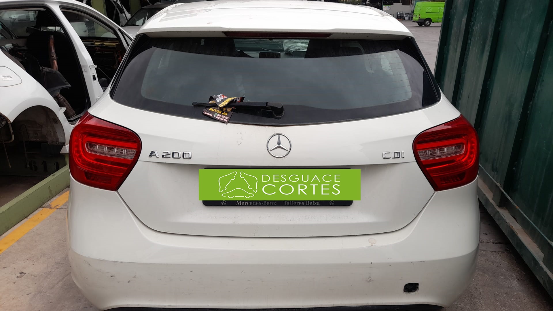 MERCEDES-BENZ A-Class W176 (2012-2018) Priekinių valytuvų mechanizmas (trapecija) A1768200040 18534812