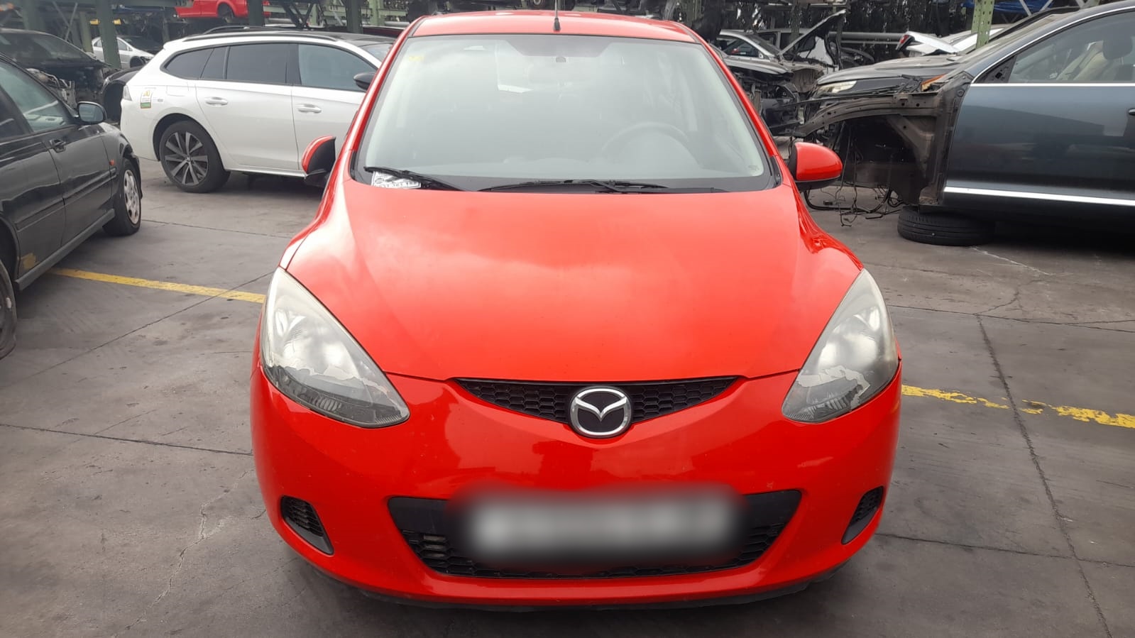 MAZDA 2 1 generation (2003-2007) Crémaillère de direction DF7132110A 25181214