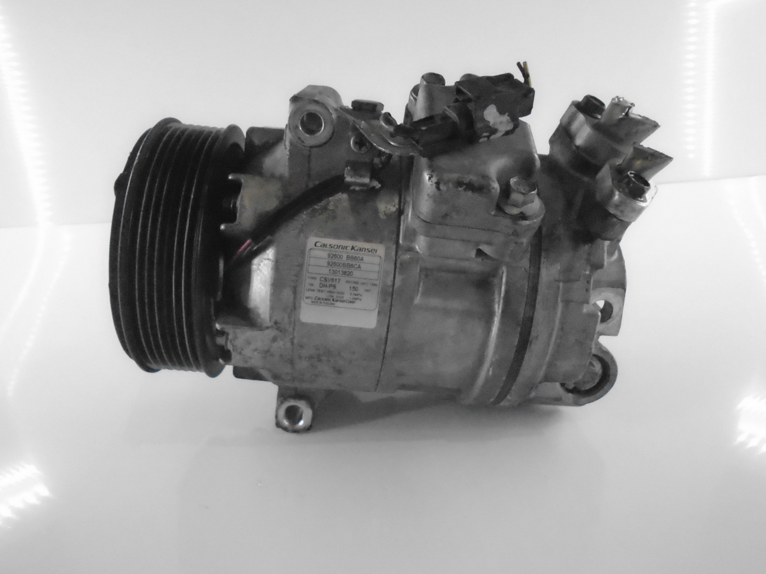 NISSAN Qashqai 1 generation (2007-2014) Помпа кондиціонера 92600BB60A 22131461