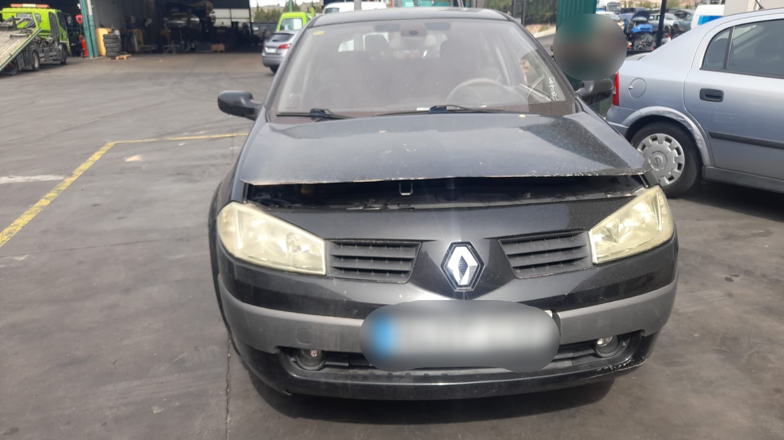 RENAULT Megane 2 generation (2002-2012) Priekinių dešinių durų stiklo pakelėjas 8201010925 25198491