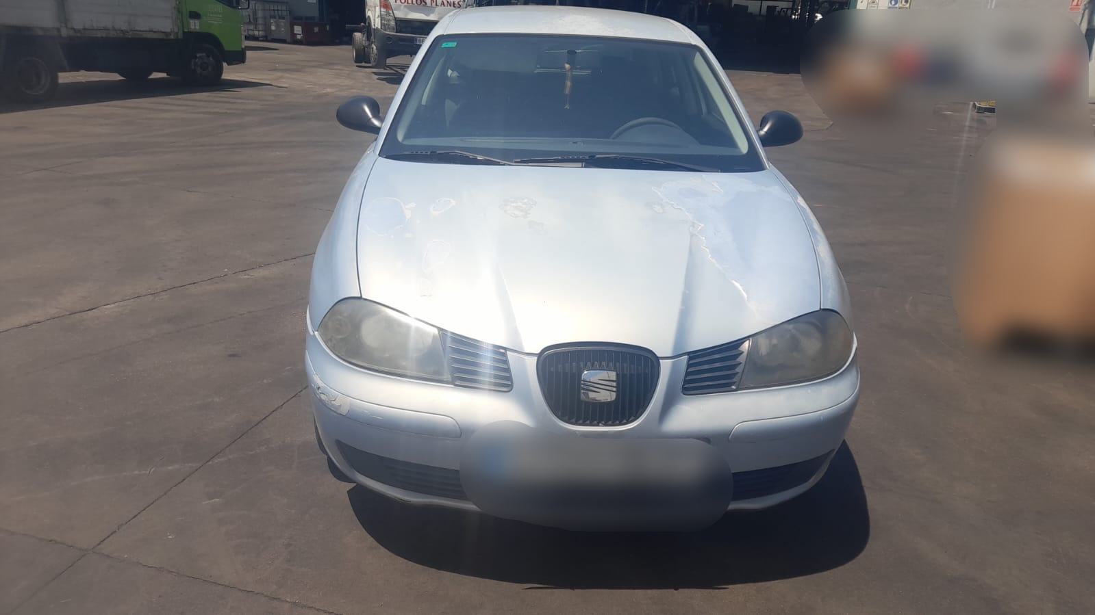 SEAT Ibiza 3 generation (2002-2008) Priekinė kairė stebulė 6Q0407255AC 25690974