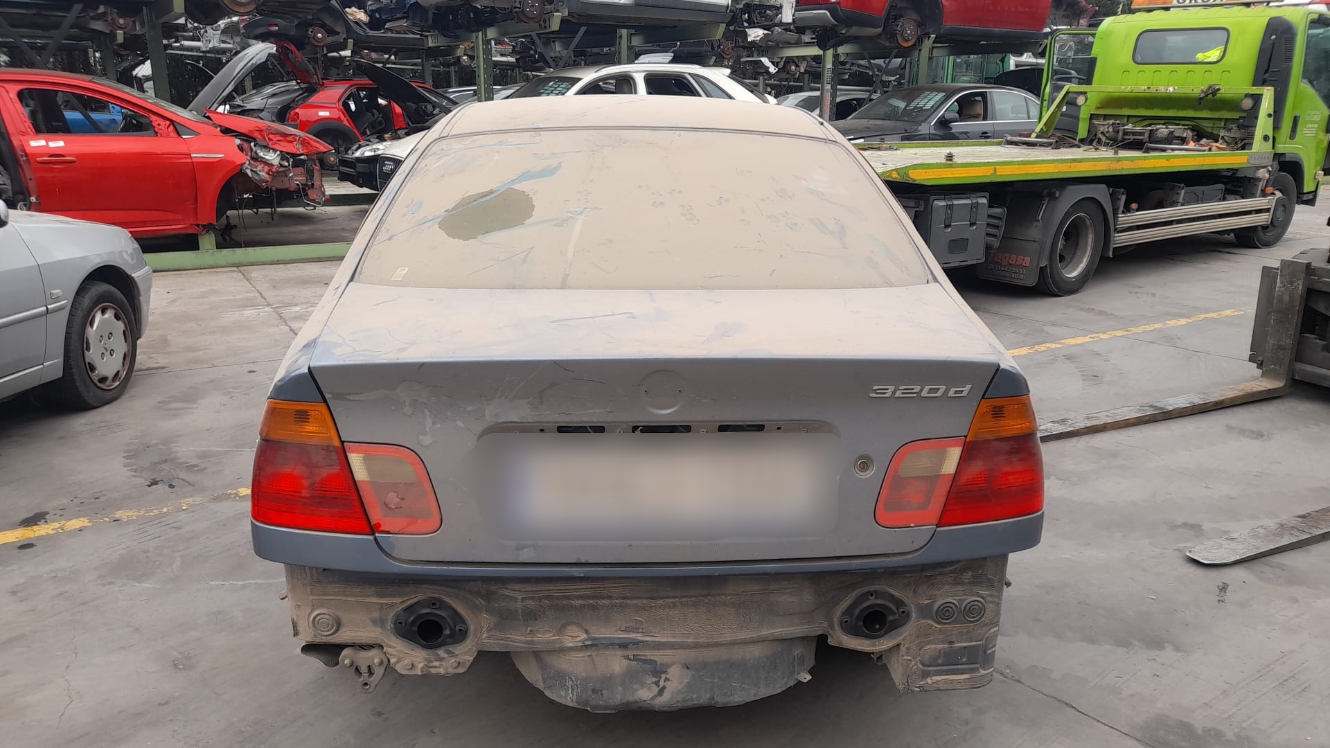 BMW 3 Series E46 (1997-2006) Передняя правая дверь 41517034152 18540587