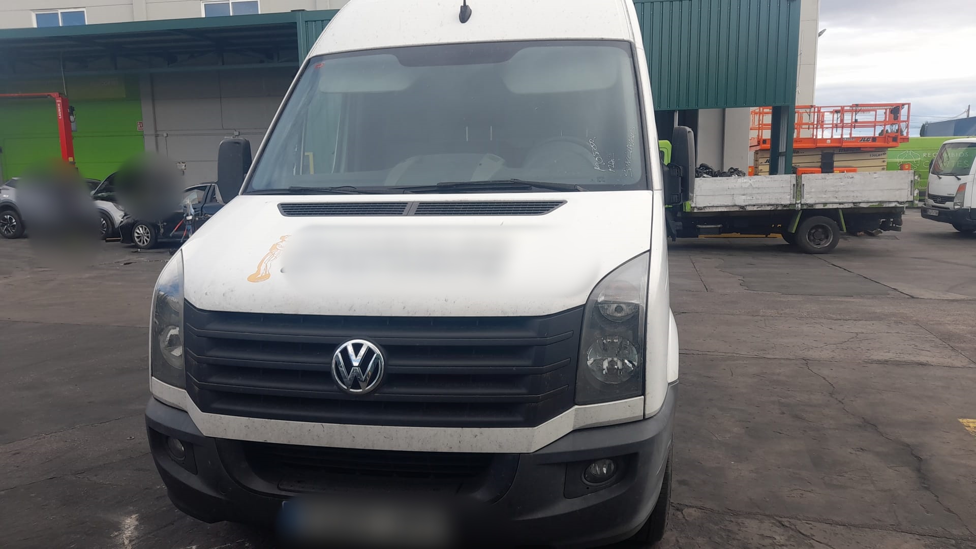 VOLKSWAGEN Crafter 1 generation (2006-2016) Mécanisme d'essuie-glace avant 2E0955023 25190853