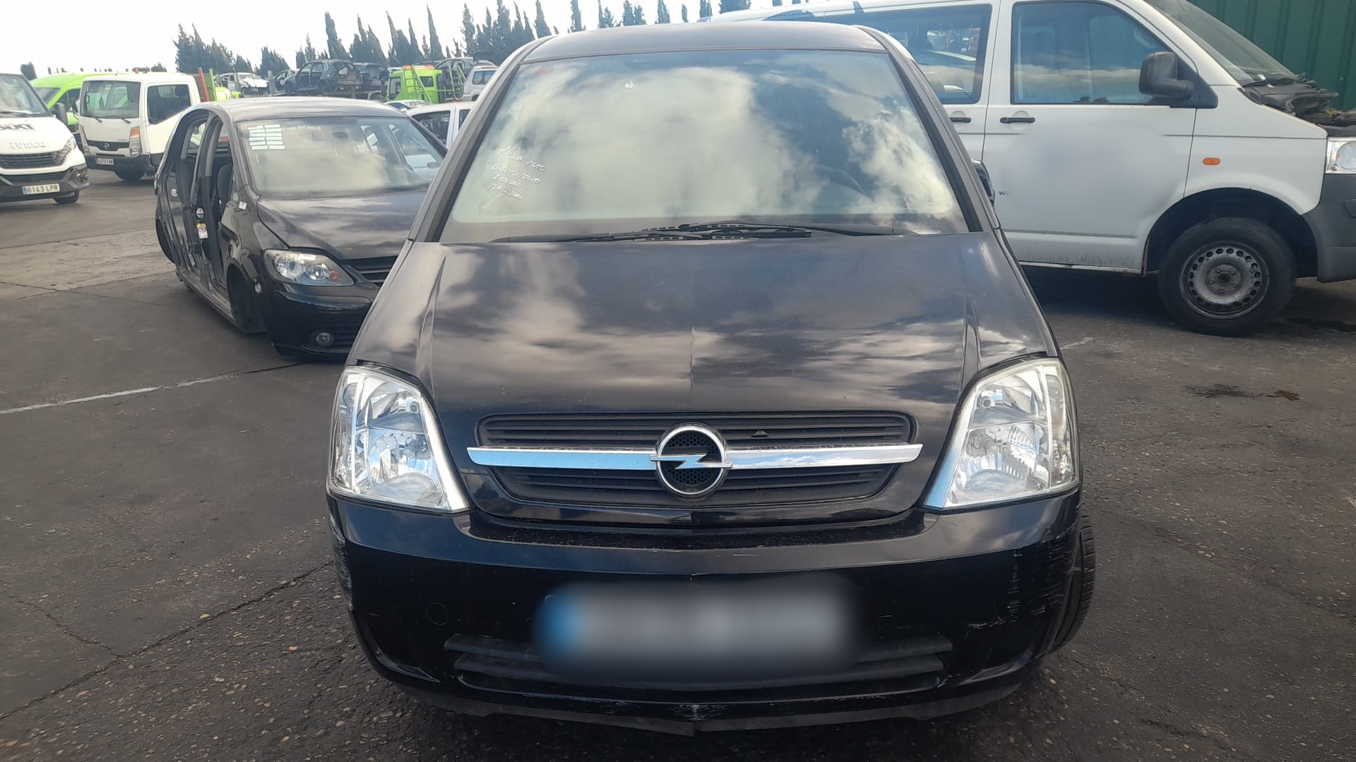 OPEL Meriva 1 generation (2002-2010) Крыло переднее правое 6102344, 93174466 24034408