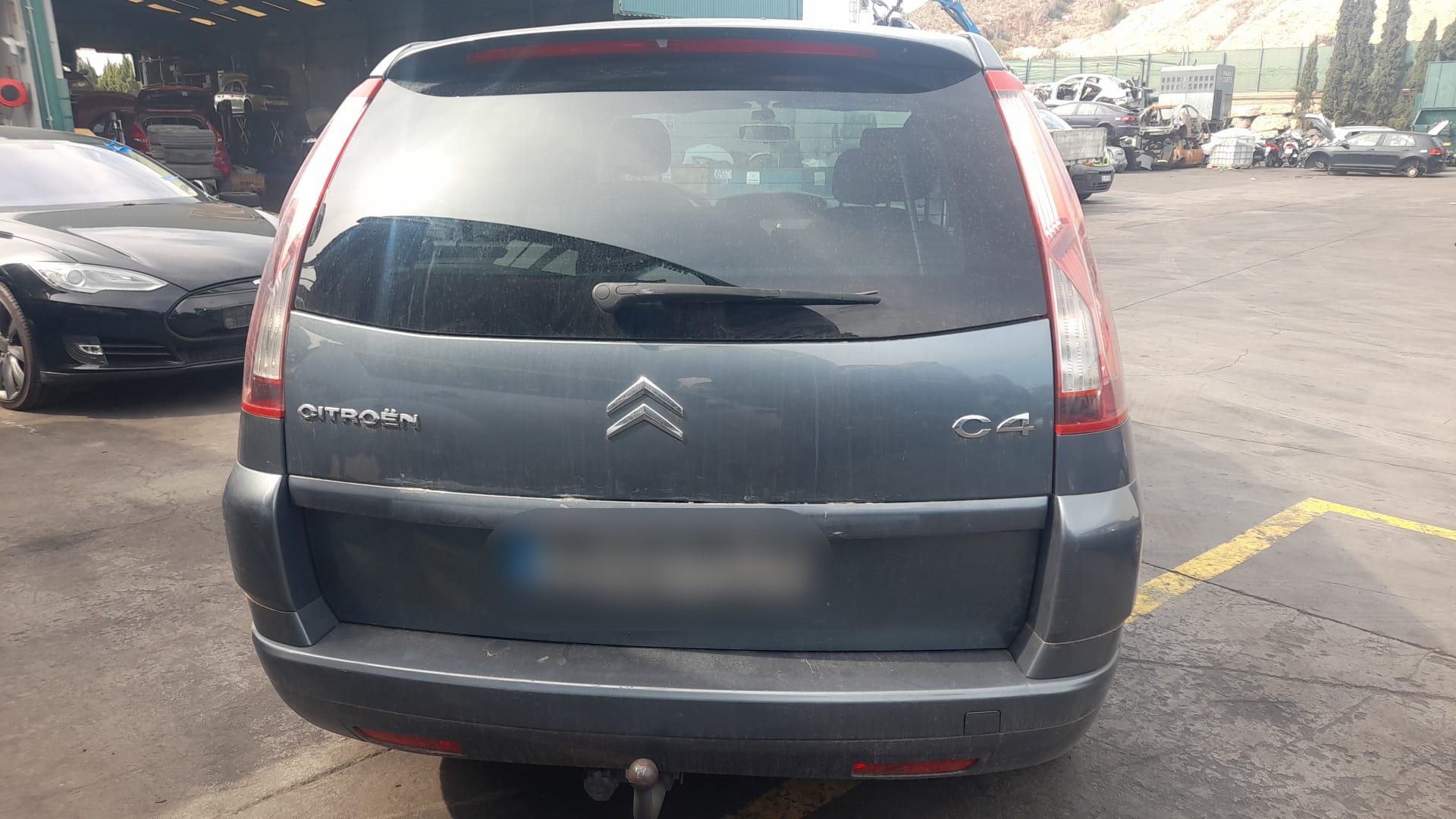 CITROËN C4 Picasso 1 generation (2006-2013) Rear Left Door 9006K4 24652706