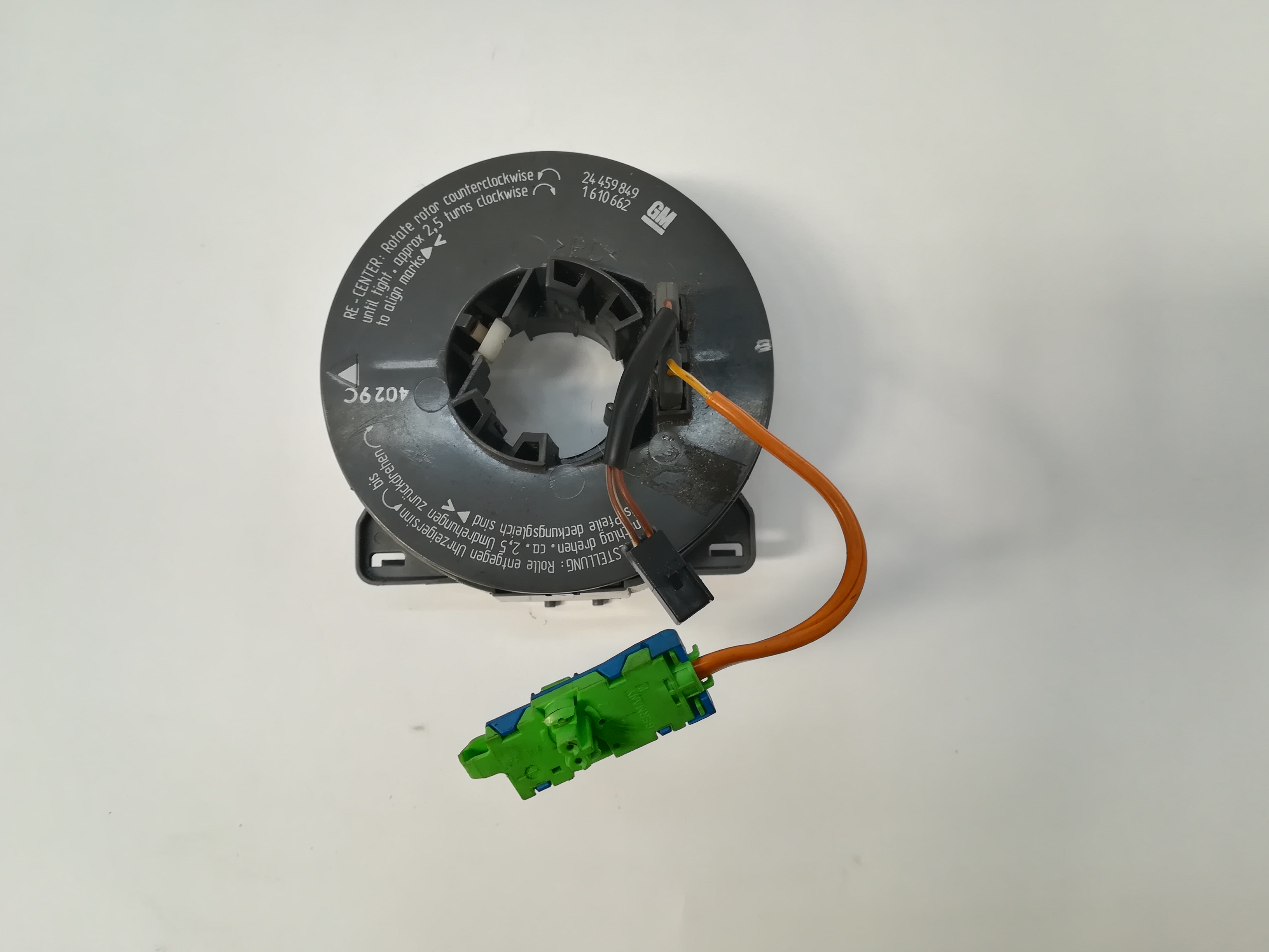 OPEL Meriva 1 generation (2002-2010) Rat Slip Ring Squib 24459849 18569695