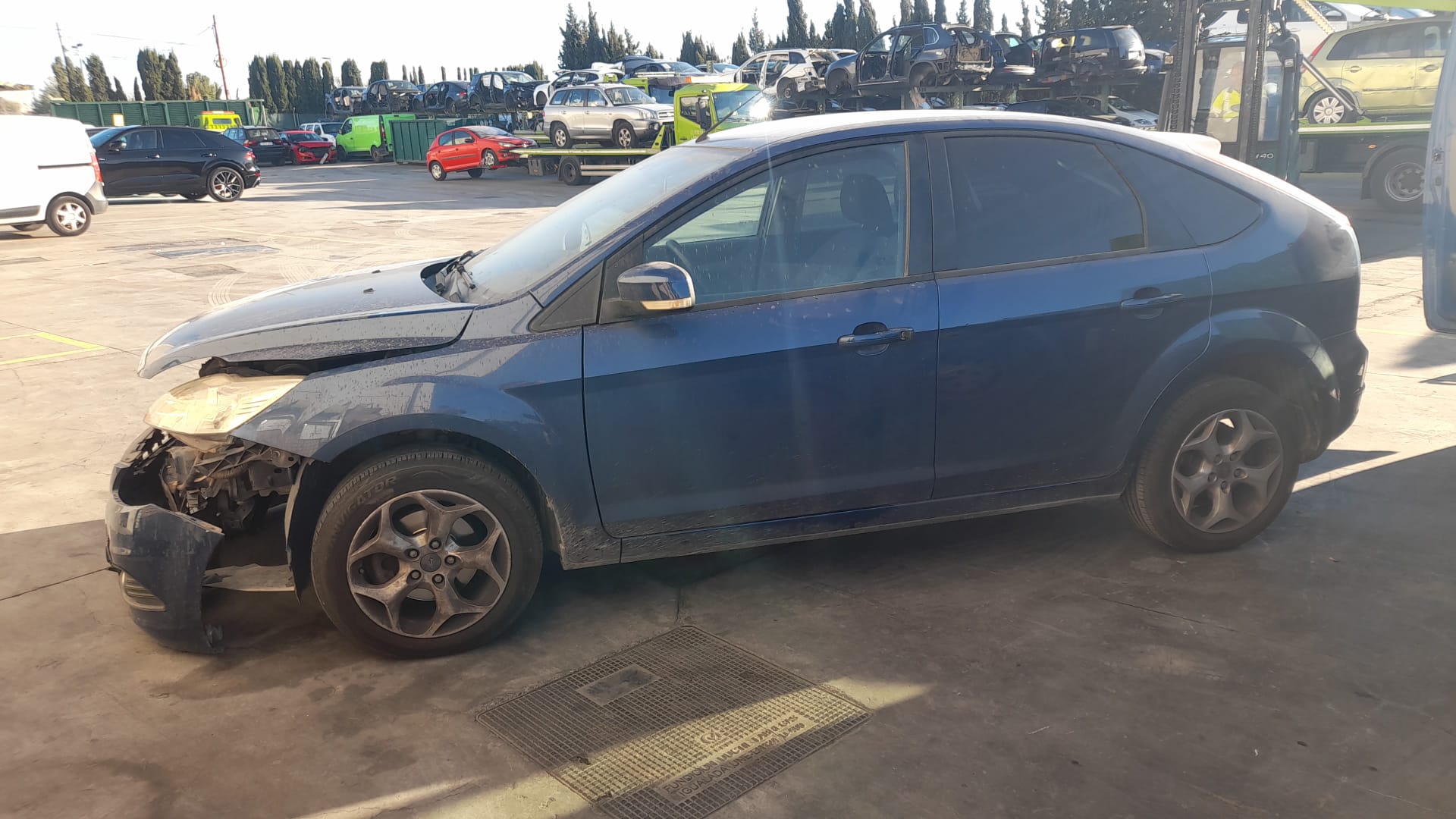 PEUGEOT Focus 2 generation (2004-2011) Зеркало передней левой двери 1728324 23818388