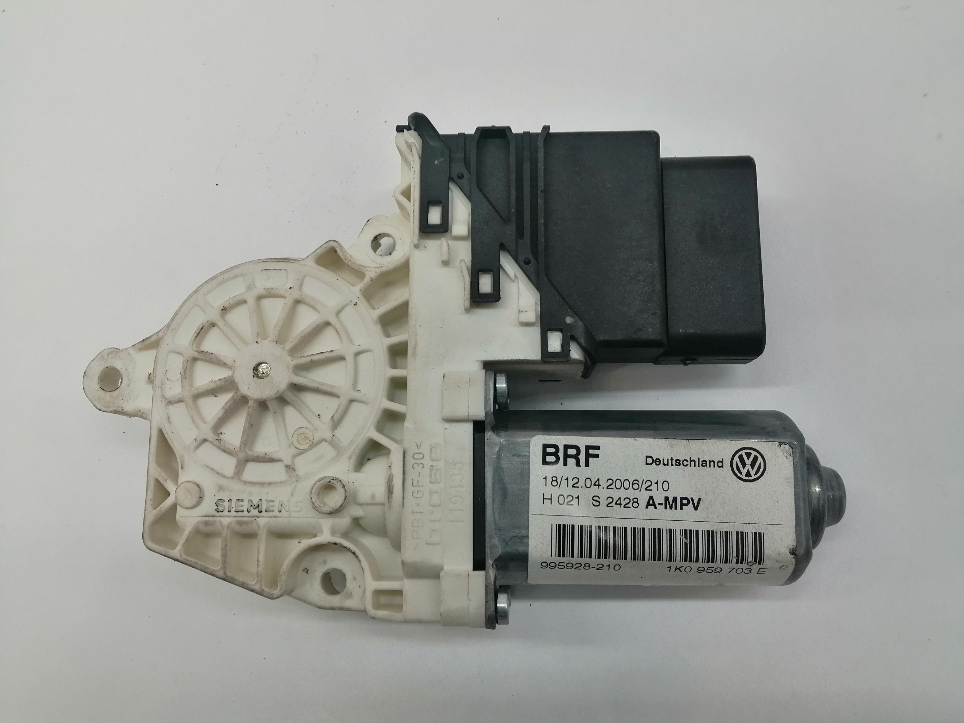 VOLKSWAGEN Touran 1 generation (2003-2015) Rear Left Door Window Control Motor 1K0959703E,1K0959703E 24021583