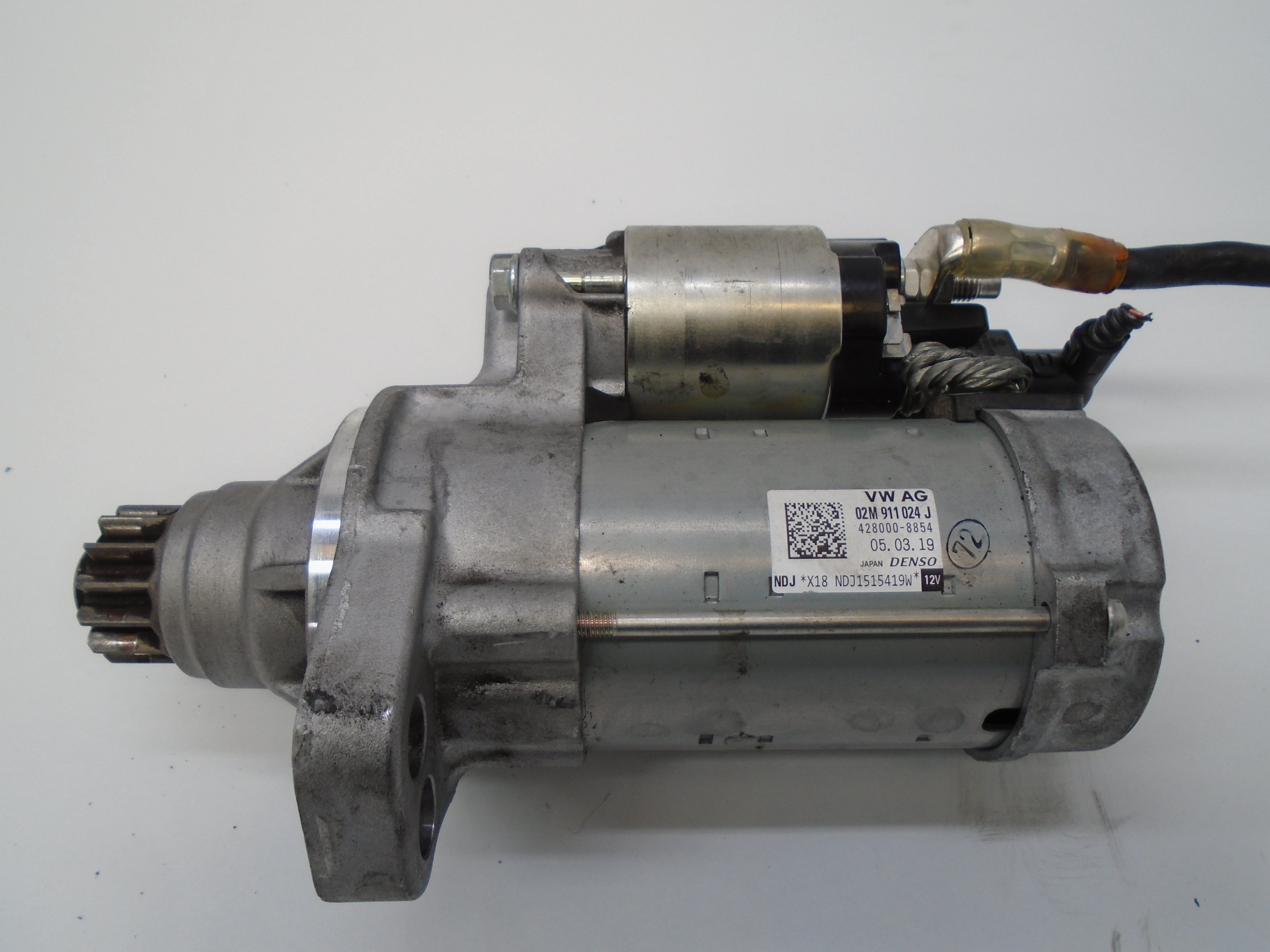 SEAT Toledo 3 generation (2004-2010) Starter Motor 02M911024J 18505489