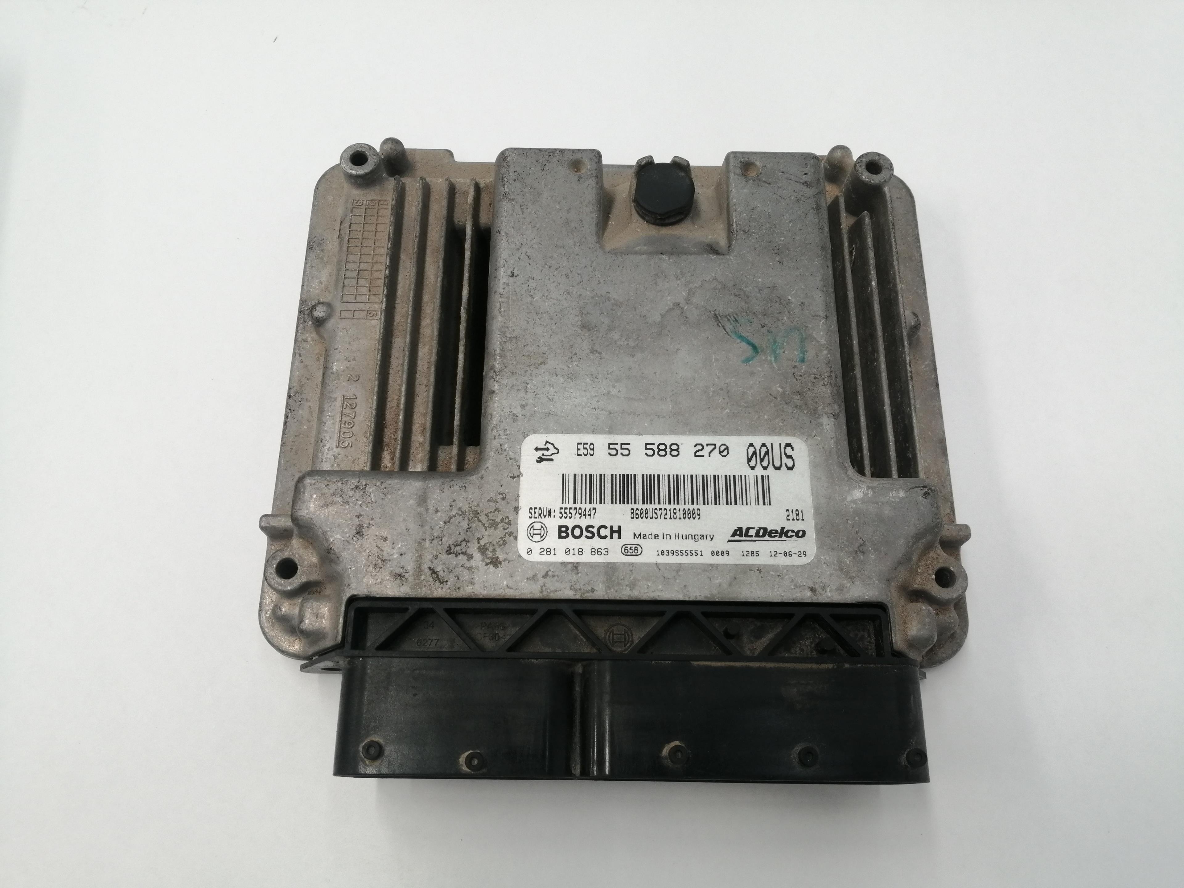 OPEL Corsa D (2006-2020) Engine Control Unit ECU 55579447 24787235