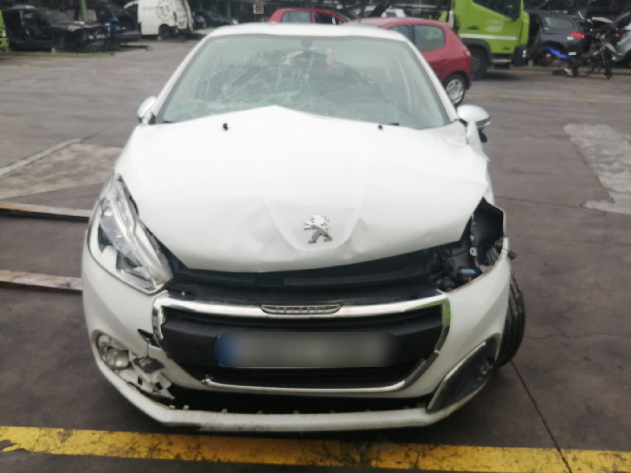 PEUGEOT 208 Peugeot 208 (2012-2015) Jobb első ajtó zárja 9812500780 25170595