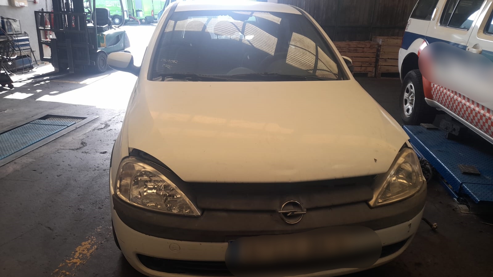 OPEL Corsa C (2000-2006) Høyre foran skjerm 1102030 25196409