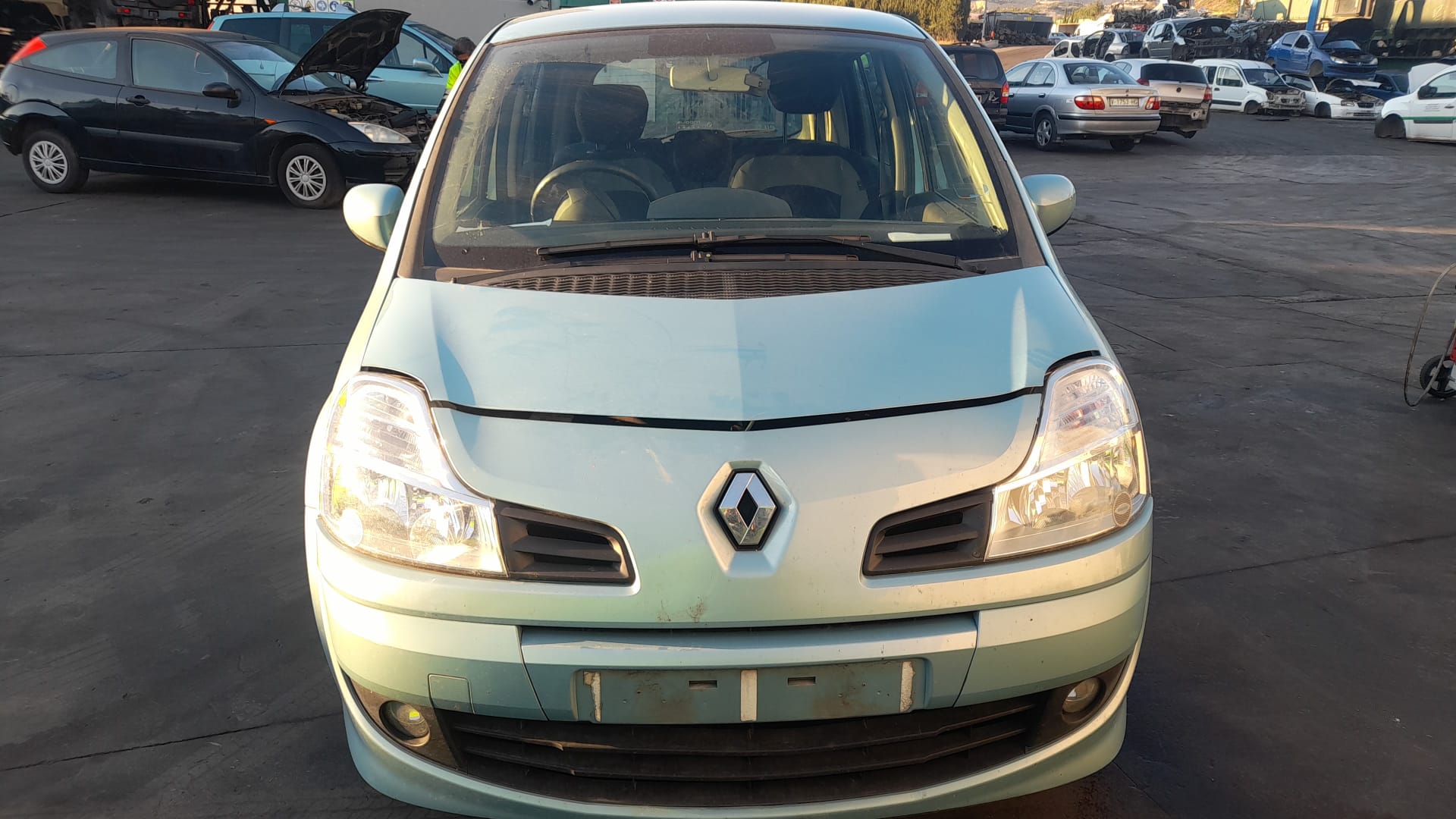 RENAULT Modus 1 generation (2004-2012) Крыло переднее левое 7701475515 18349671